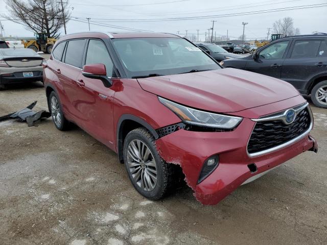 Photo 4 from auction – 2020 TOYOTA HIGHLANDER with VIN 5TDEBRCH7LS011116