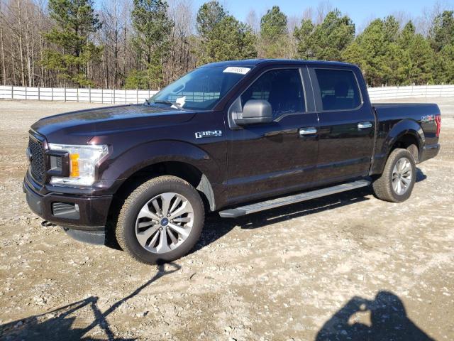 FORD F150 SUPER 2018 with VIN 1FTEW1E54JFB21143 - Photo from auction