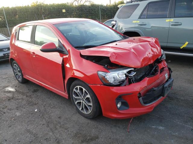 Photo 4 from auction – 2018 CHEVROLET SONIC LT with VIN 1G1JD6SG7J4107510