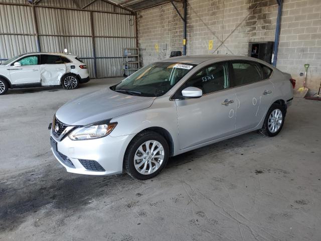 NISSAN SENTRA S 2019 with VIN 3N1AB7AP3KL615010 - Photo from auction