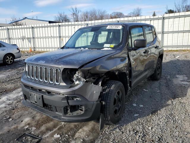 Photo 1 from auction – 2017 JEEP RENEGADE S with VIN ZACCJBAH3HPG49386