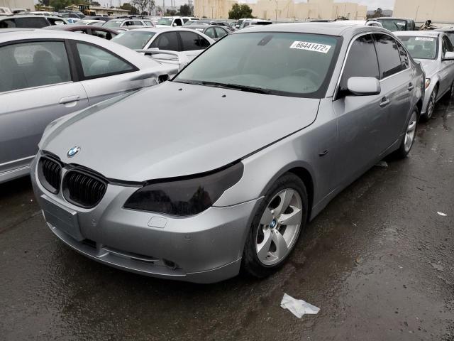 BMW 530 I 2007 with VIN WBANE73507CM46677 - Photo from auction