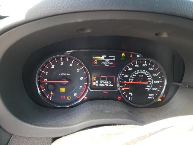 Photo 9 from auction – 2021 SUBARU WRX with VIN JF1VA1A66M9808534