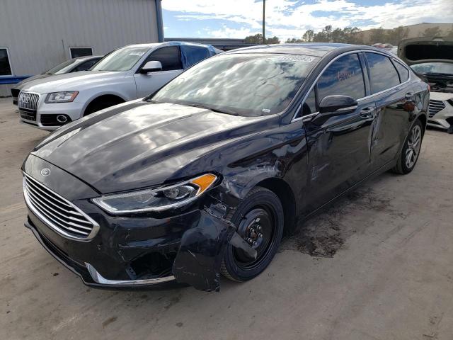 FORD FUSION SEL 2019 with VIN 3FA6P0CDXKR180438 - Photo from auction