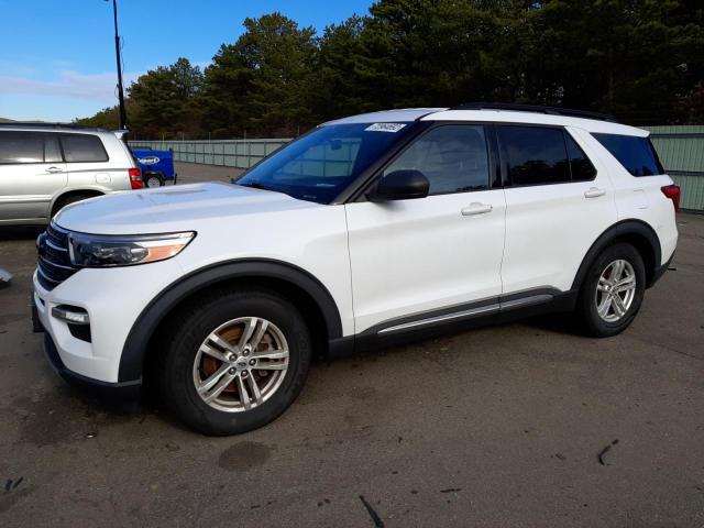 FORD EXPLORER X 2020 with VIN 1FMSK7DH6LGA77393 - Photo from auction