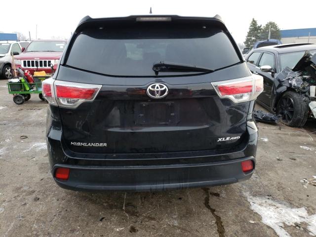 Photo 6 from auction – 2016 TOYOTA HIGHLANDER with VIN 5TDJKRFH1GS502149