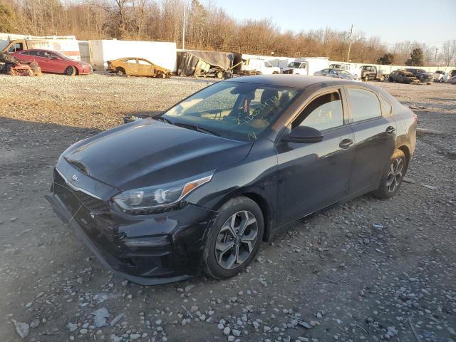 KIA FORTE FE 2021 with VIN 3KPF24AD7ME309992 - Photo from auction
