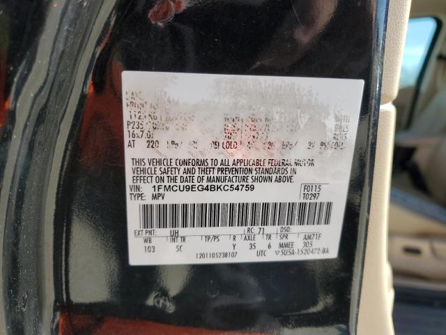 Photo 14 from auction – 2011 FORD ESCAPE LIM with VIN 1FMCU9EG4BKC54759