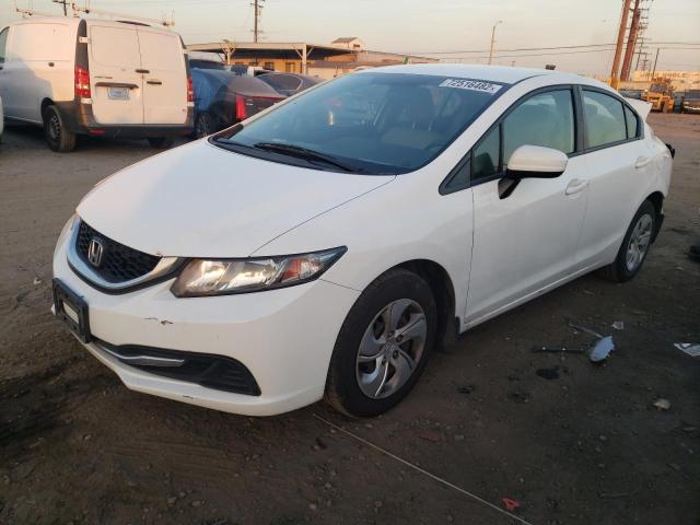 HONDA CIVIC LX 2014 with VIN 19XFB2F52EE268467 - Photo from auction