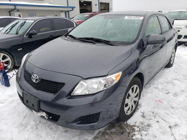 TOYOTA COROLLA BA 2009 with VIN 2T1BU40E69C157342 - Photo from auction