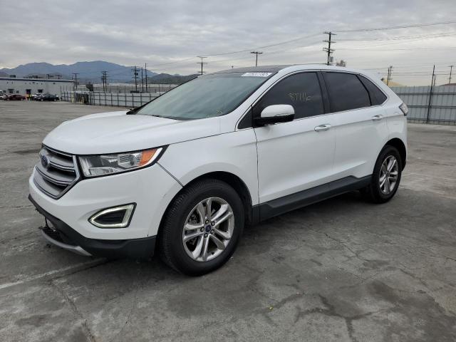 FORD EDGE SEL 2016 with VIN 2FMPK3J88GBB27355 - Photo from auction
