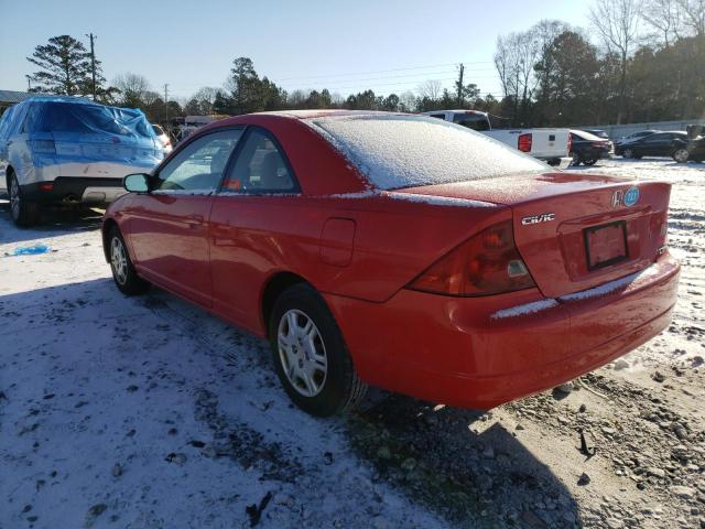 Photo 2 from auction – 2002 HONDA CIVIC LX with VIN 1HGEM22552L108213