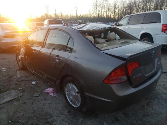 Photo 2 from auction – 2008 HONDA CIVIC HYBR with VIN JHMFA36228S013638
