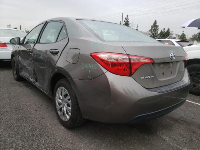 Photo 2 from auction – 2017 TOYOTA COROLLA L with VIN 5YFBURHE1HP732964