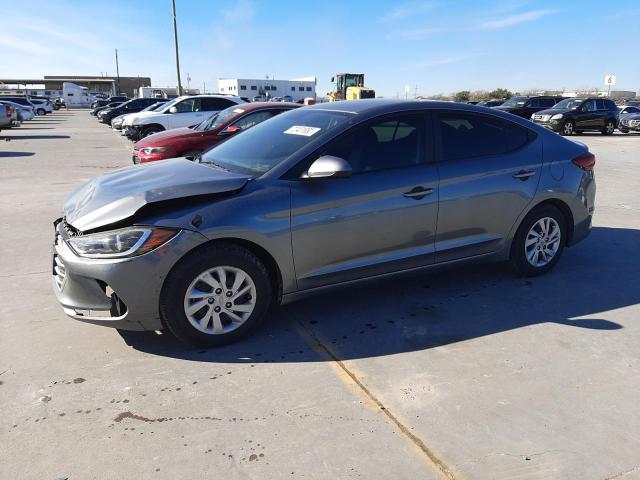 HYUNDAI ELANTRA SE 2018 with VIN KMHD74LF2JU613487 - Photo from auction