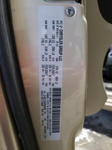 Photo 14 from auction – 2015 CHRYSLER TOWN & COU with VIN 2C4RC1CG8FR506395