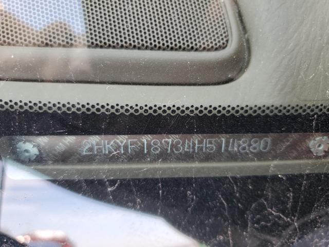 Photo 14 from auction – 2004 HONDA PILOT EXL with VIN 2HKYF18734H514880