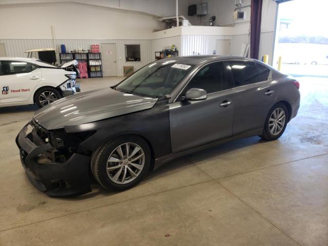INFINITI Q50 BASE 2014 with VIN JN1BV7AP0EM679401 - Photo from auction
