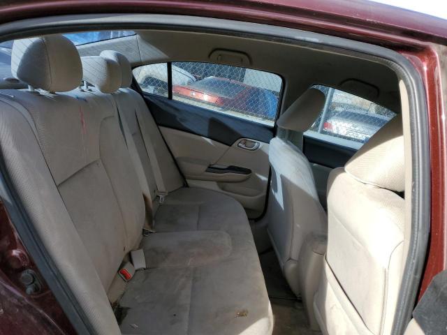 Photo 10 from auction – 2012 HONDA CIVIC LX with VIN 19XFB2F5XCE056283