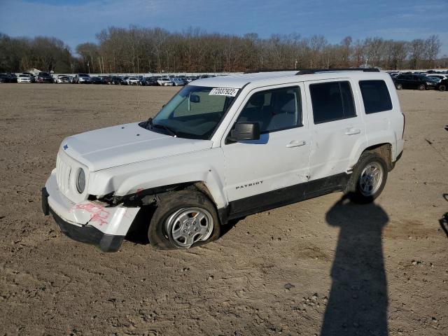 JEEP PATRIOT SP 2017 with VIN 1C4NJPBA6HD122853 - Photo from auction
