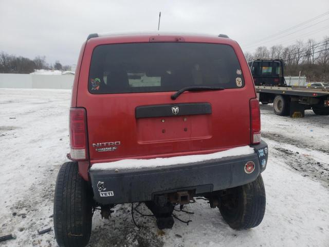 Photo 6 from auction – 2007 DODGE NITRO SXT with VIN 1D8GT28K97W586259