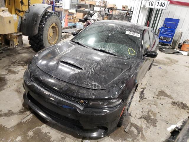 DODGE CHARGER R/ 2018 with VIN 2C3CDXGJ6JH124395 - Photo from auction