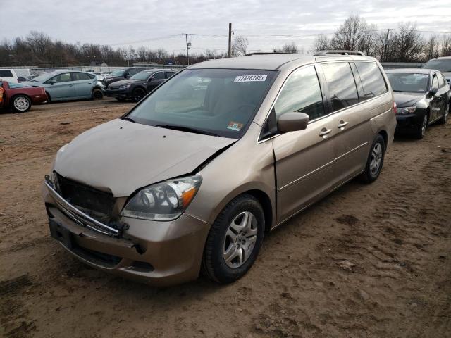 HONDA ODYSSEY EX 2007 with VIN 5FNRL38437B124993 - Photo from auction