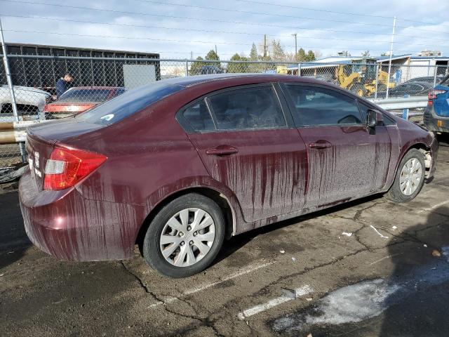 Photo 3 from auction – 2012 HONDA CIVIC LX with VIN 19XFB2F5XCE056283