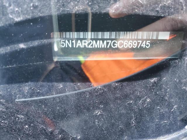 Photo 14 from auction – 2016 NISSAN PATHFINDER with VIN 5N1AR2MM7GC669745