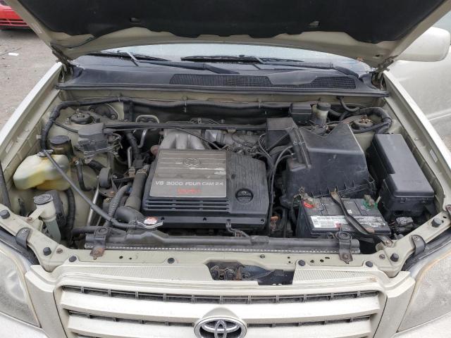 Photo 11 from auction – 2001 TOYOTA HIGHLANDER with VIN JTEHF21A710041257