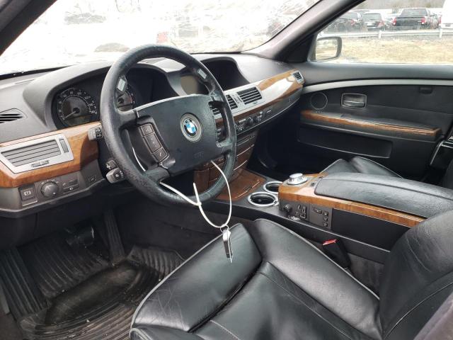 Photo 7 from auction – 2003 BMW 745 LI with VIN WBAGN63463DR14538
