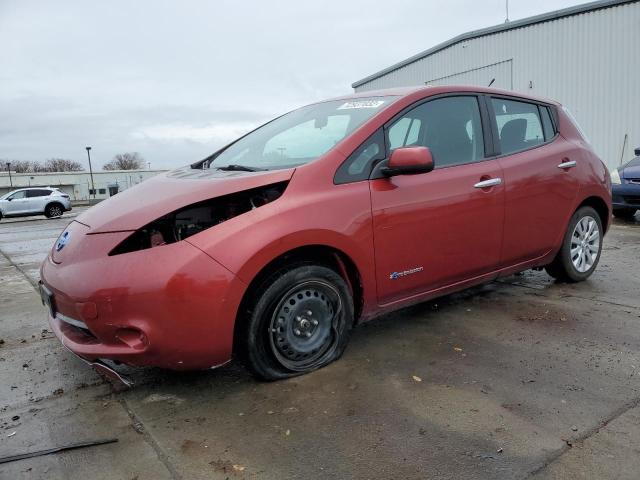 NISSAN LEAF S 2014 with VIN 1N4AZ0CP4EC332621 - Photo from auction