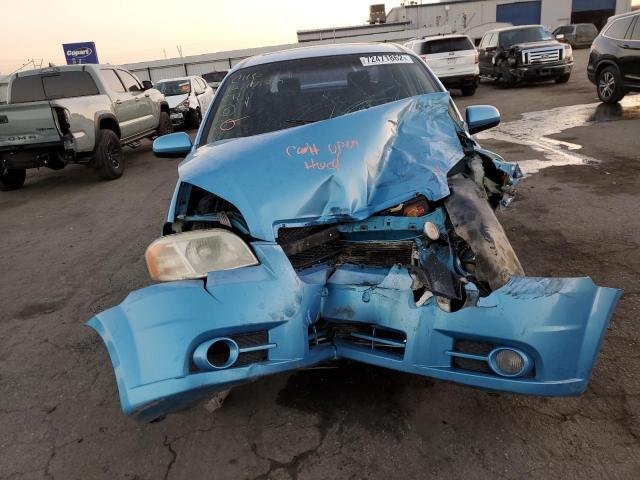 Photo 5 from auction – 2007 CHEVROLET AVEO BASE with VIN KL1TD56617B144737