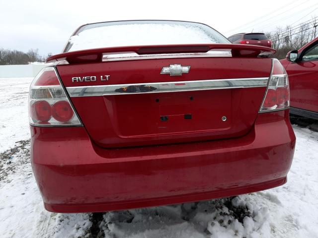 Photo 6 from auction – 2007 CHEVROLET AVEO LT with VIN KL1TG56627B048140