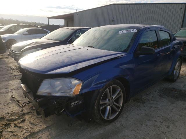 DODGE AVENGER SE 2014 with VIN 1C3CDZAB2EN129264 - Photo from auction
