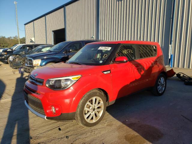 KIA SOUL + 2018 with VIN KNDJP3A54J7507150 - Photo from auction