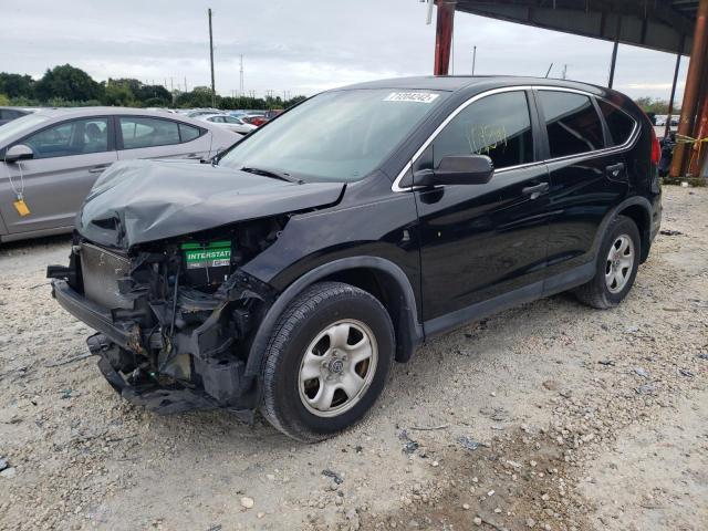HONDA CR-V LX 2015 with VIN 3CZRM3H37FG705730 - Photo from auction