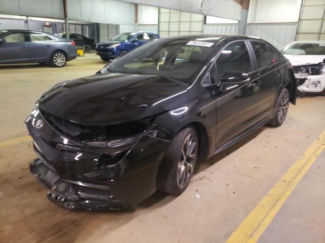 TOYOTA COROLLA SE 2022 with VIN 5YFS4MCE4NP130842 - Photo from auction