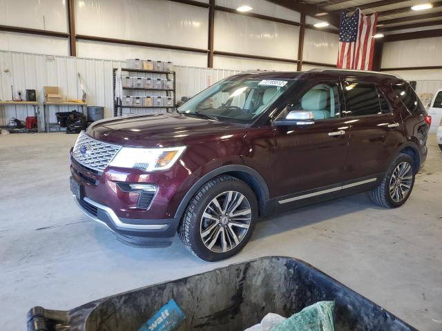 FORD EXPLORER P 2019 with VIN 1FM5K8HT3KGA53357 - Photo from auction
