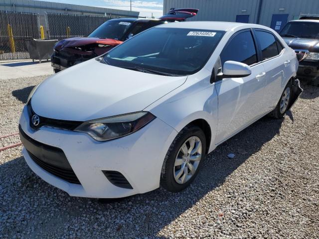 TOYOTA COROLLA L 2014 with VIN 2T1BURHE9EC063273 - Photo from auction