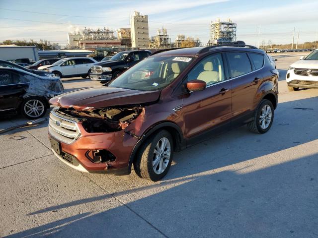 FORD ESCAPE SE 2018 with VIN 1FMCU0GD2JUA75444 - Photo from auction