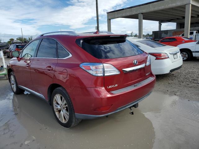 Photo 2 from auction – 2010 LEXUS RX 450 with VIN JTJBC1BA1A2008252