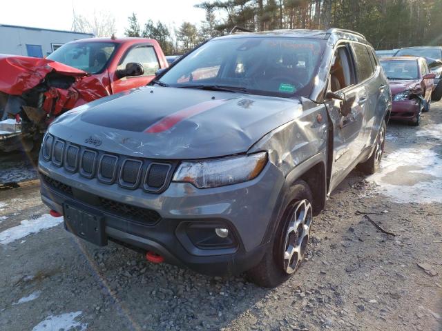 JEEP COMPASS TR 2022 with VIN 3C4NJDDB3NT114980 - Photo from auction