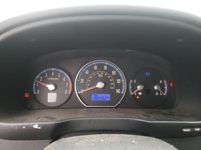 Photo 9 from auction – 2008 HYUNDAI SANTA FE G with VIN 5NMSG13D88H149762