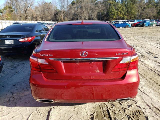 Photo 6 from auction – 2010 LEXUS LS 460 with VIN JTHBL5EF8A5099549