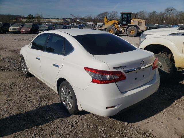 Photo 2 from auction – 2015 NISSAN SENTRA S with VIN 3N1AB7AP1FY233356