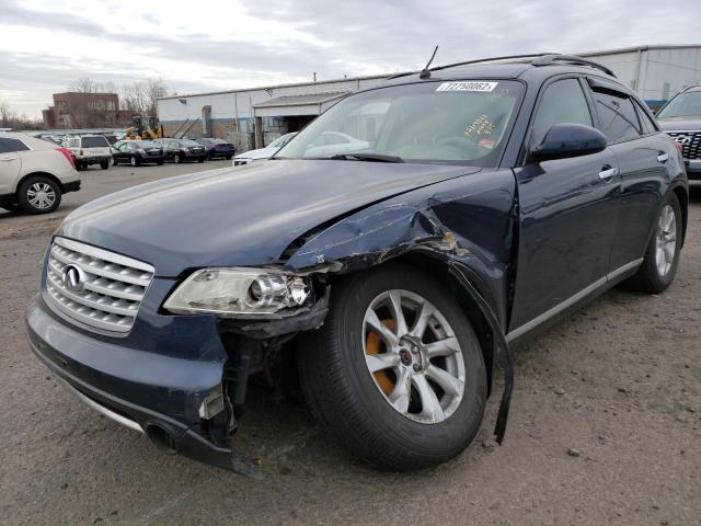 INFINITI FX35 2008 with VIN JNRAS08W88X201154 - Photo from auction