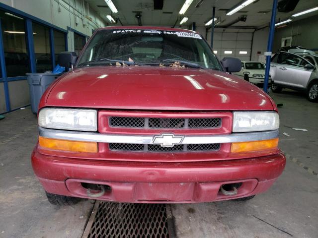 Photo 5 from auction – 2003 CHEVROLET BLAZER with VIN 1GNDT13X03K102339