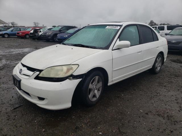 HONDA CIVIC EX 2004 with VIN 2HGES26764H557451 - Photo from auction