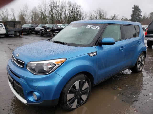 KIA SOUL + 2018 with VIN KNDJP3A57J7587995 - Photo from auction